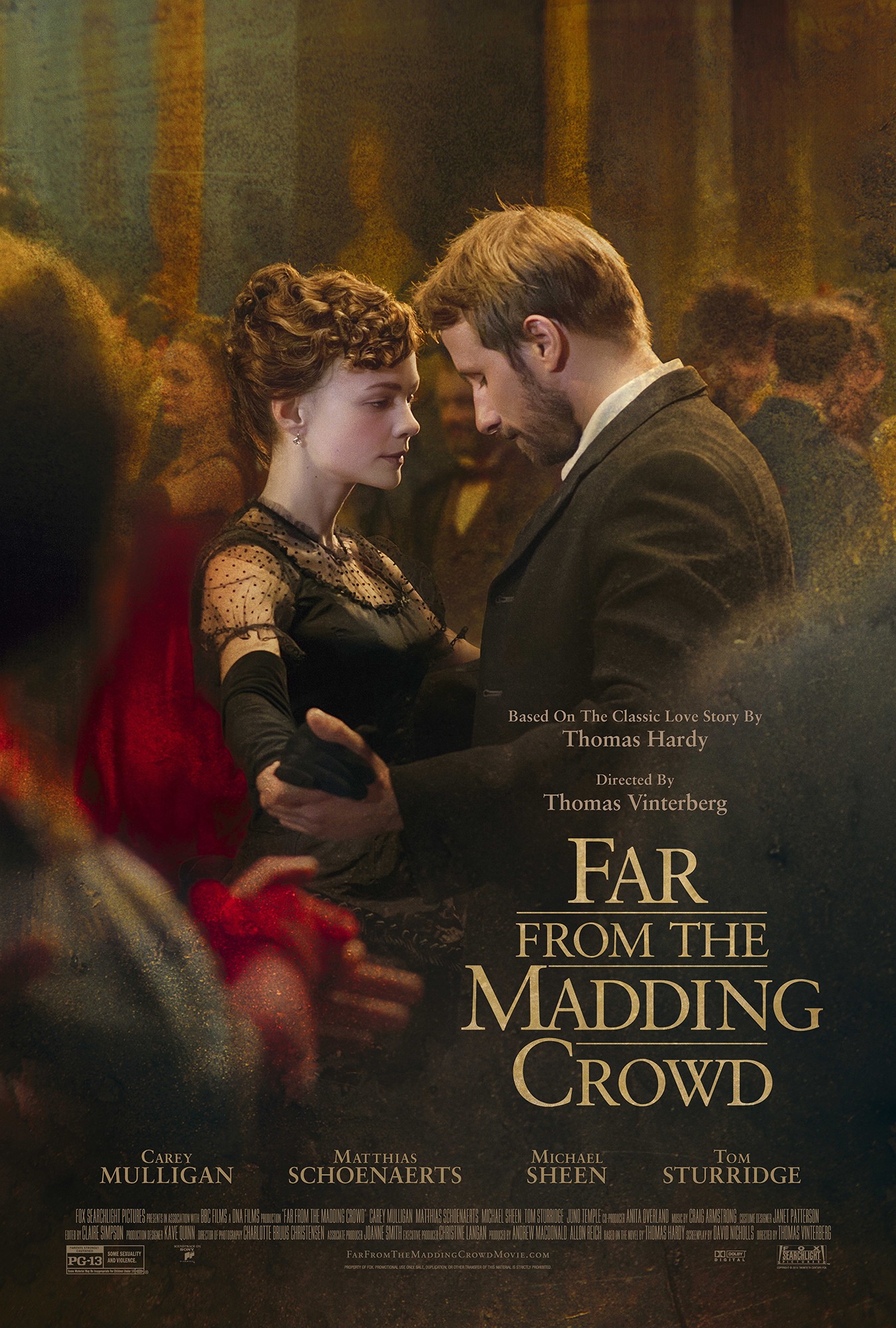 Mega Sized Movie Poster Image for Far from the Madding Crowd (#2 of 6)