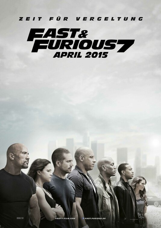 Furious 7 Movie Poster