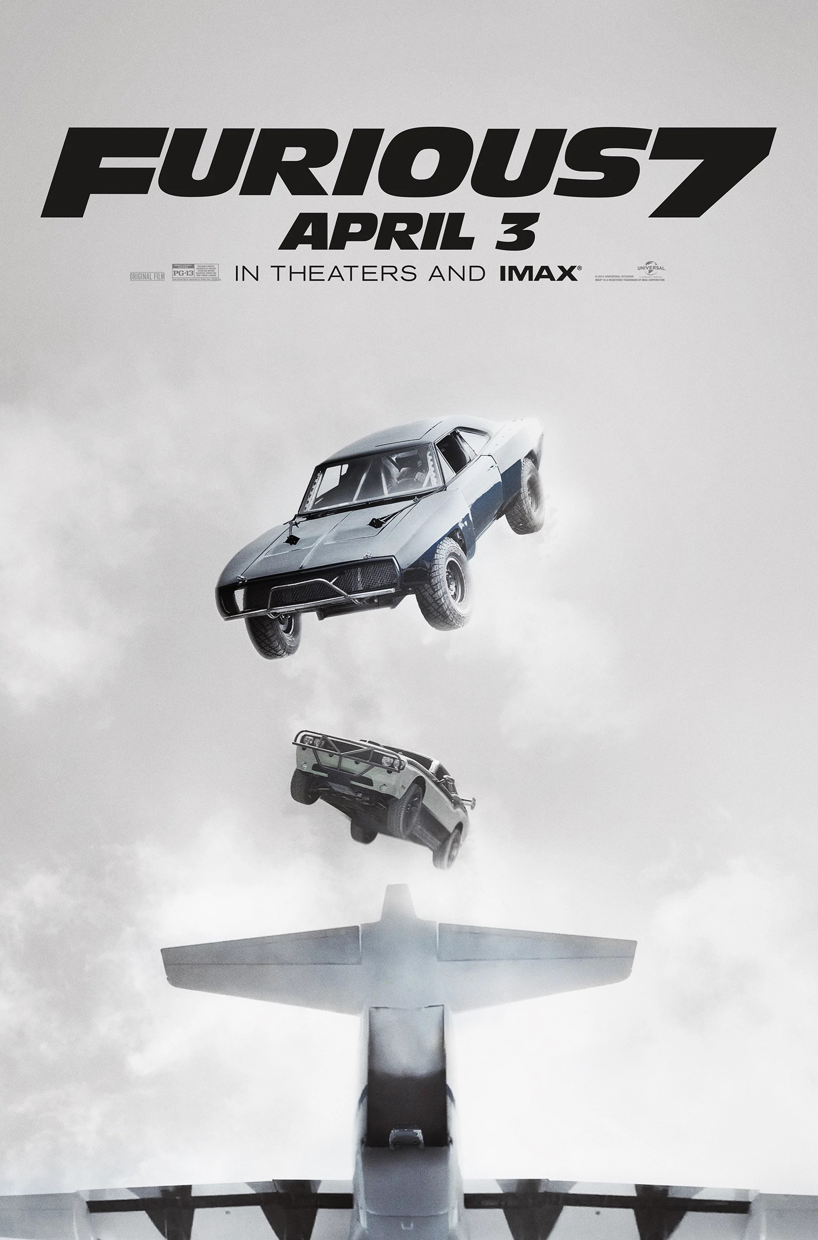 Mega Sized Movie Poster Image for Furious 7 (#5 of 6)