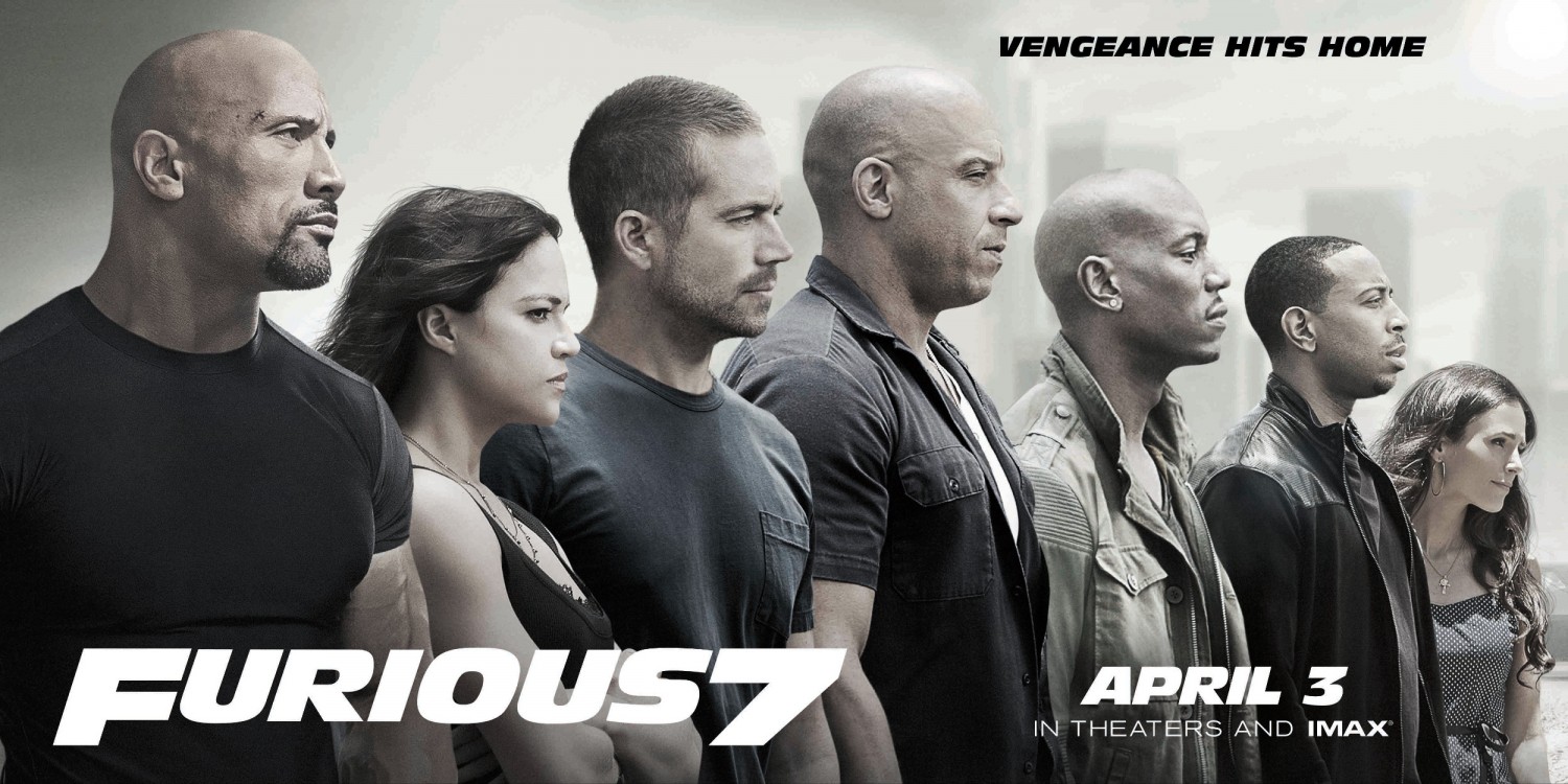 Extra Large Movie Poster Image for Furious 7 (#1 of 6)