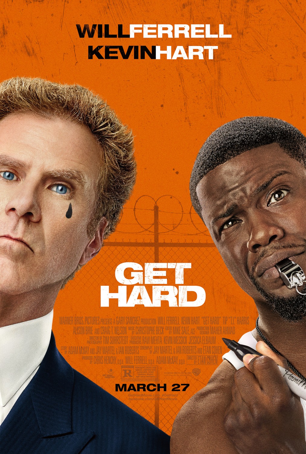 Extra Large Movie Poster Image for Get Hard (#7 of 14)