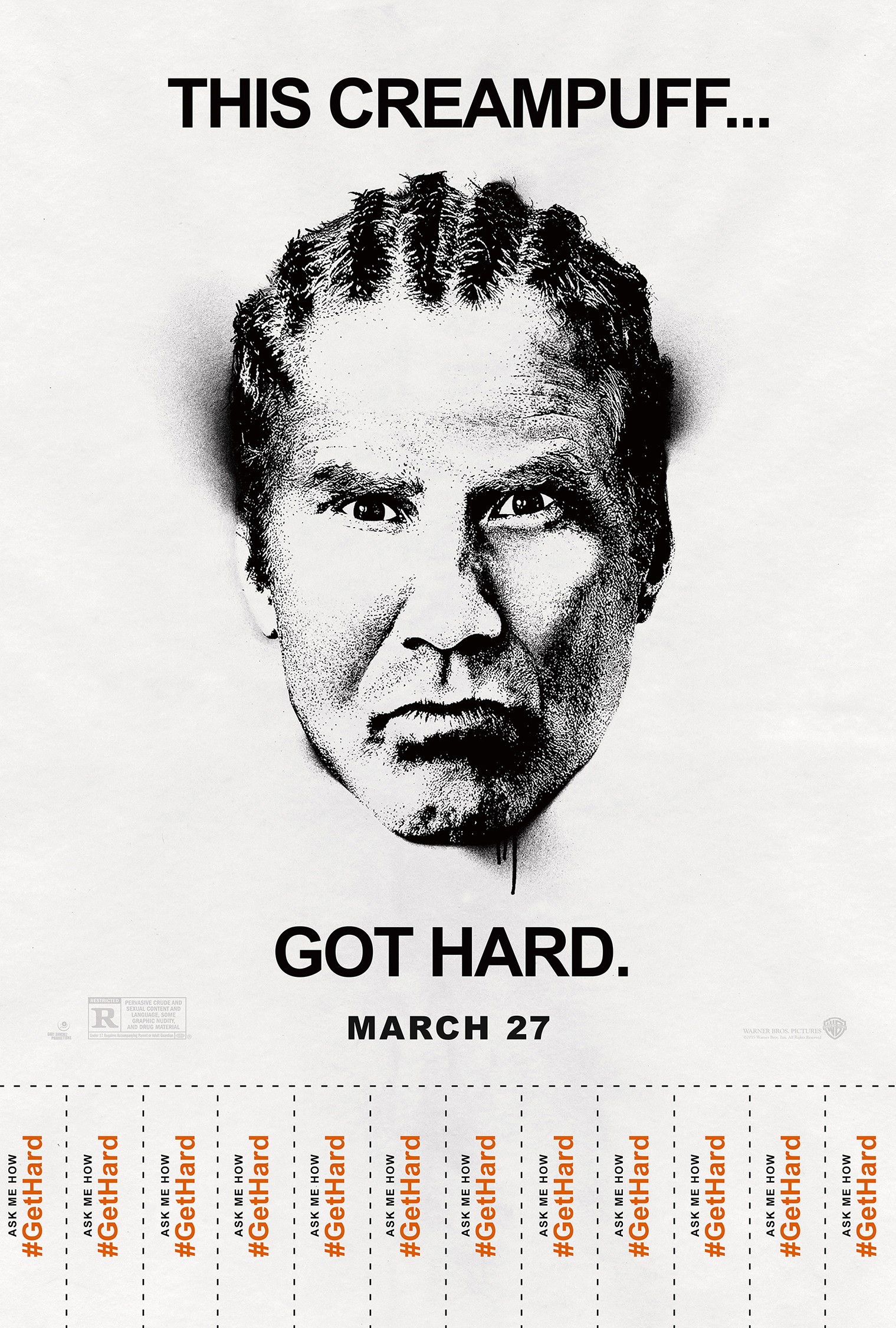 Mega Sized Movie Poster Image for Get Hard (#9 of 14)