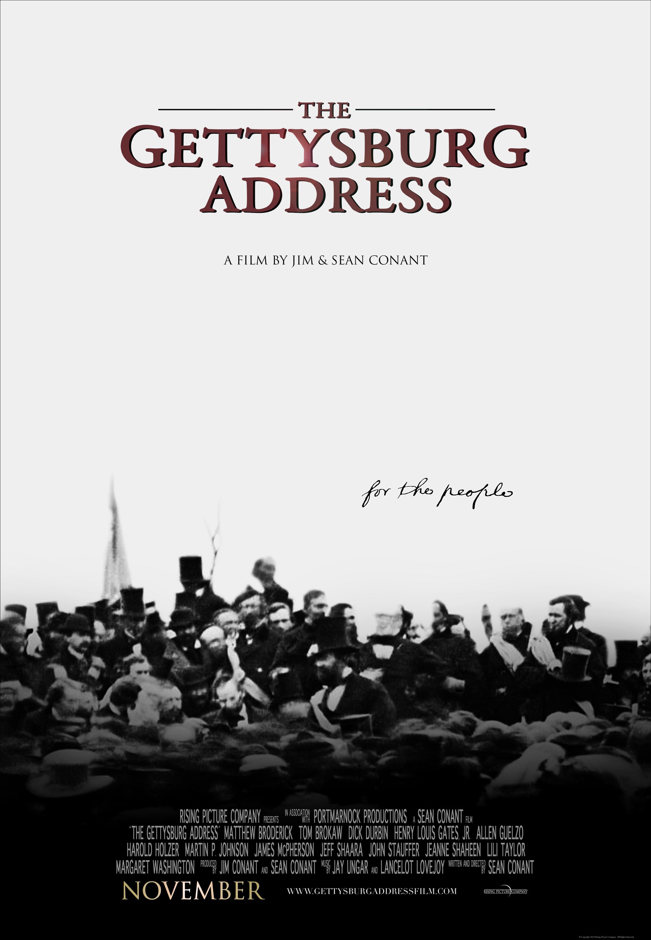 Mega Sized Movie Poster Image for The Gettysburg Address (#1 of 2)