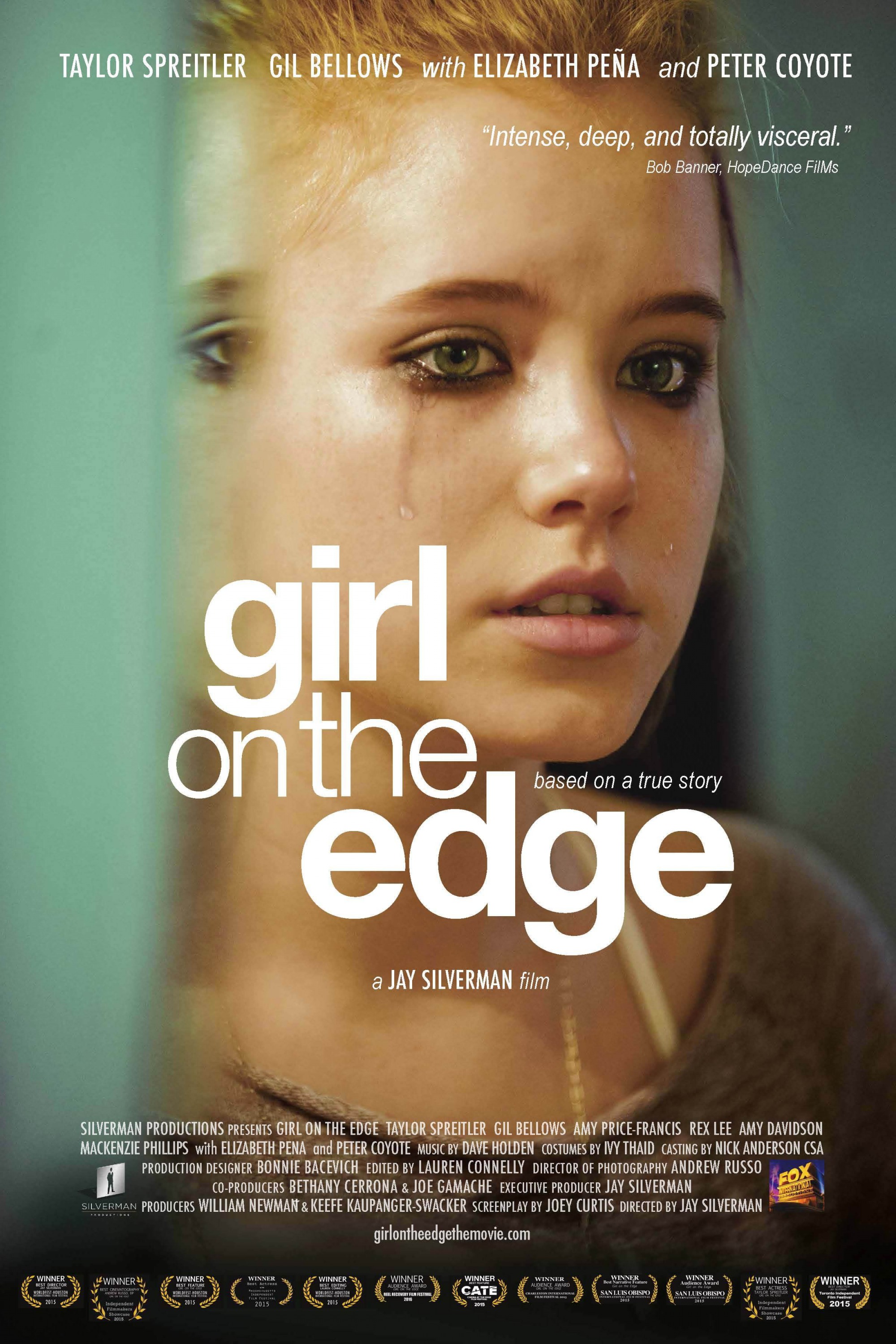 Mega Sized Movie Poster Image for Girl on the Edge 