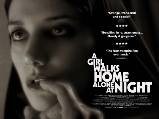 A Girl Walks Home Alone at Night Movie Poster