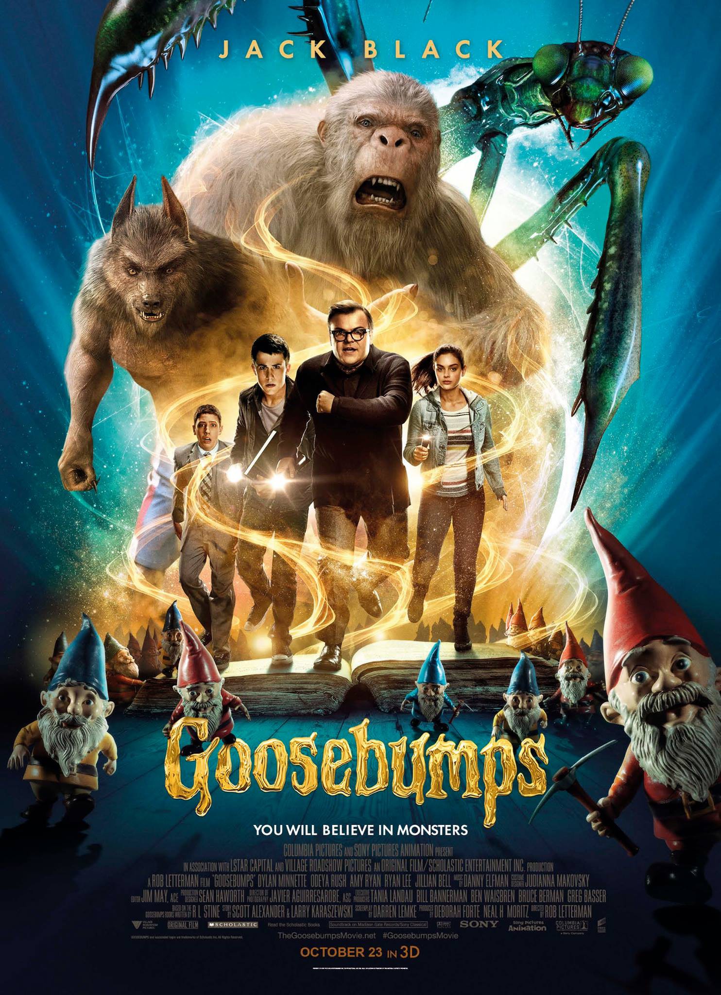 Mega Sized Movie Poster Image for Goosebumps (#2 of 9)