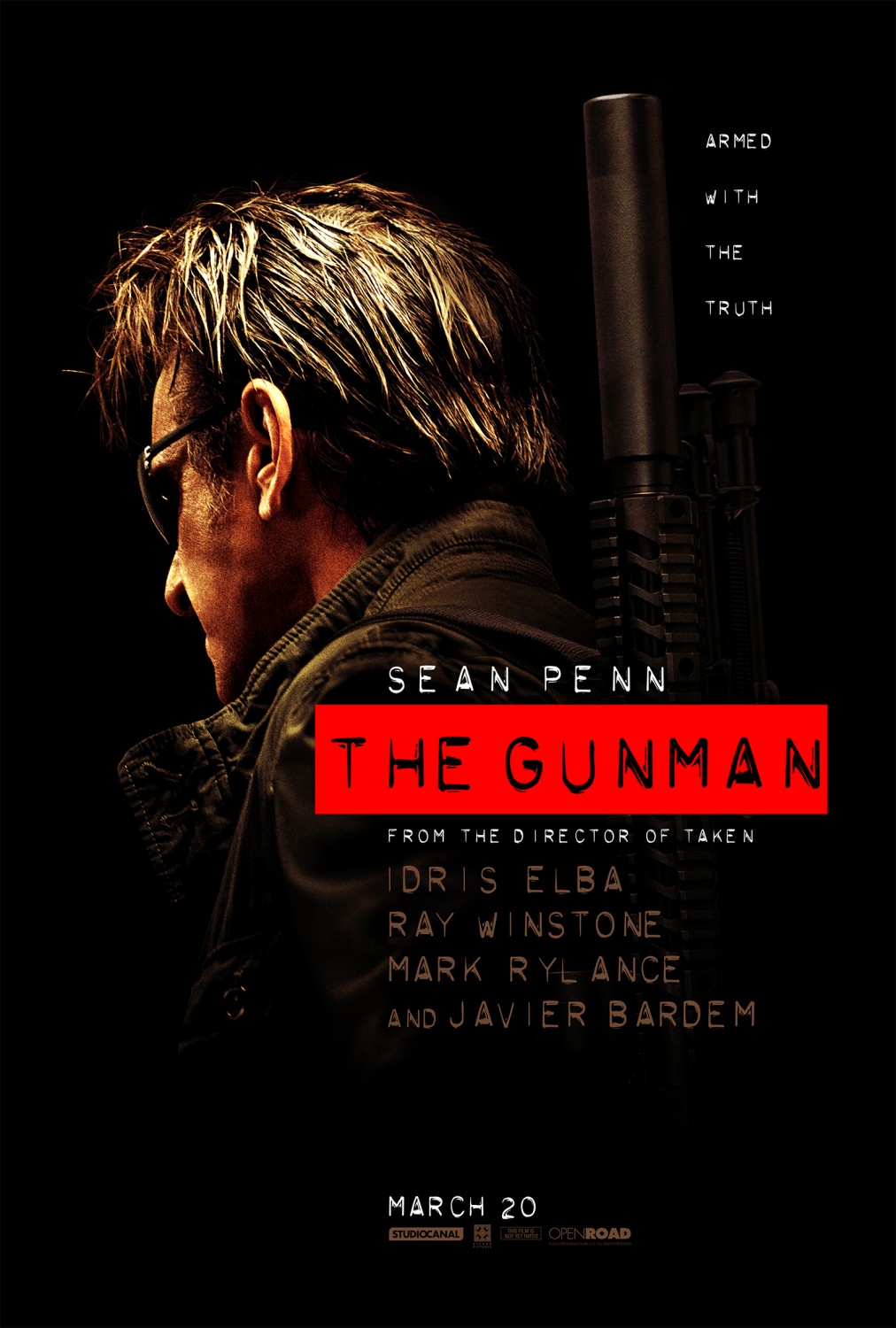 Extra Large Movie Poster Image for The Gunman (#2 of 6)