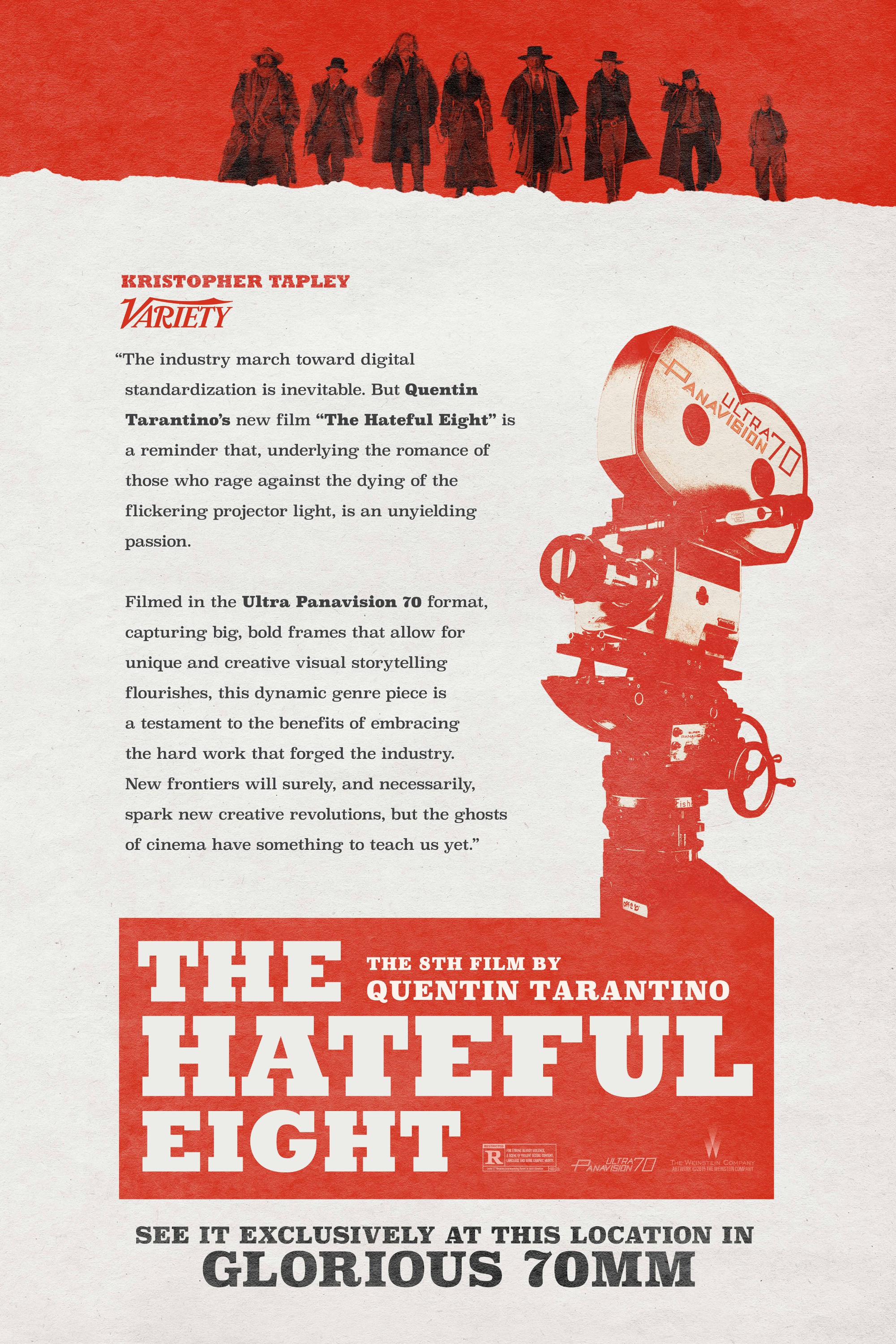 Mega Sized Movie Poster Image for The Hateful Eight (#14 of 15)