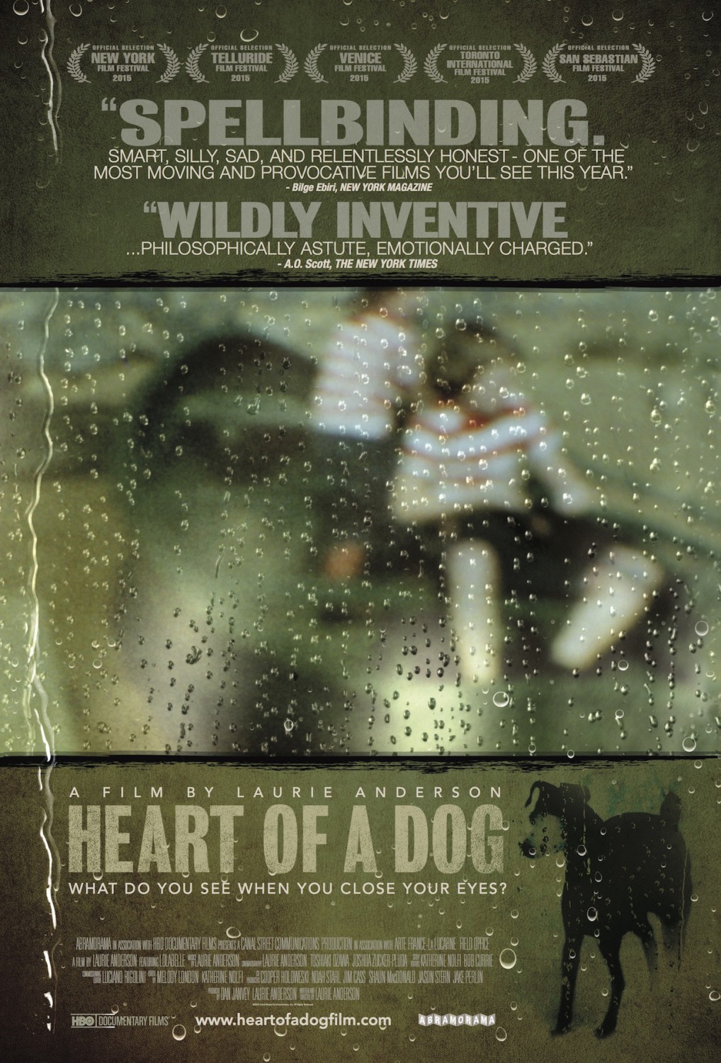 Extra Large Movie Poster Image for Heart of a Dog 