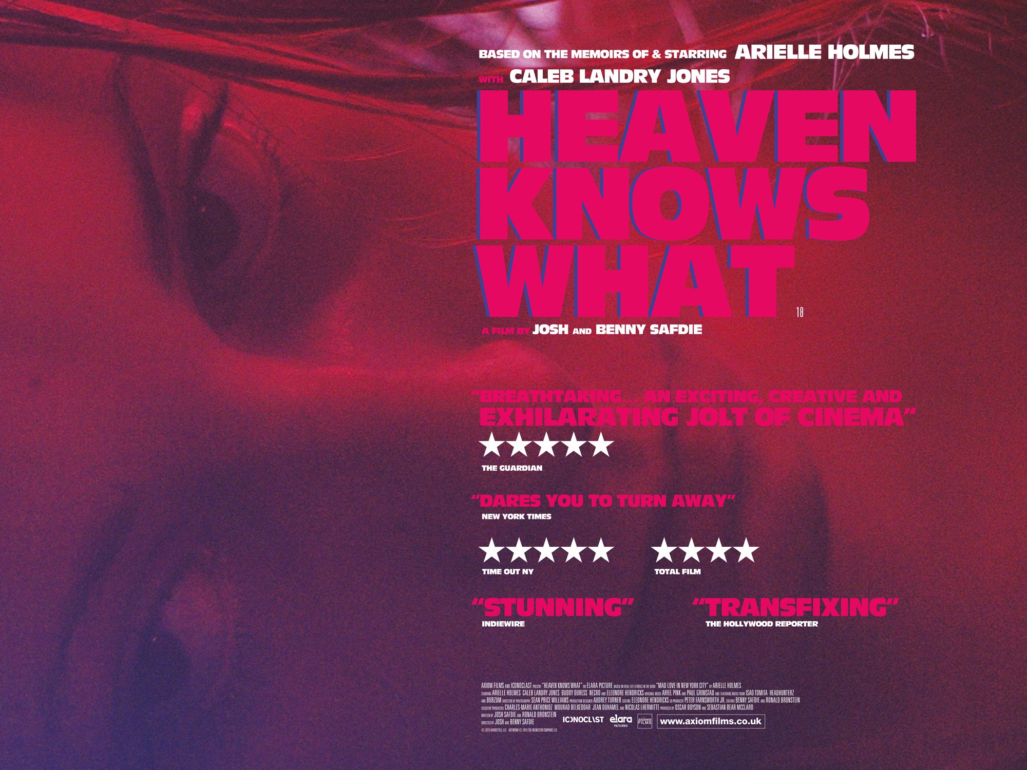 Mega Sized Movie Poster Image for Heaven Knows What 