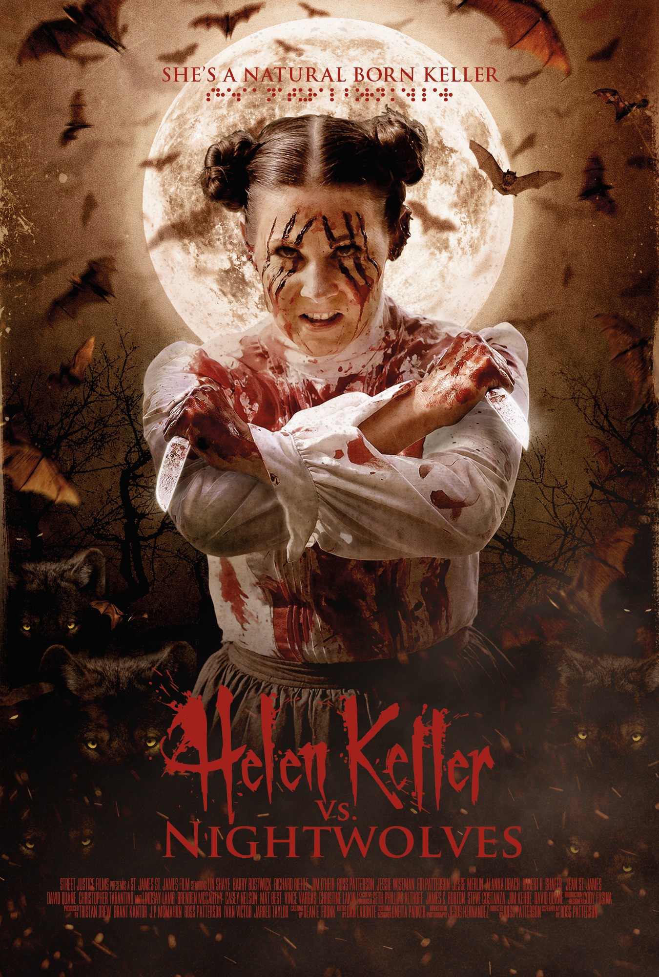 Mega Sized Movie Poster Image for Helen Keller vs. Nightwolves 