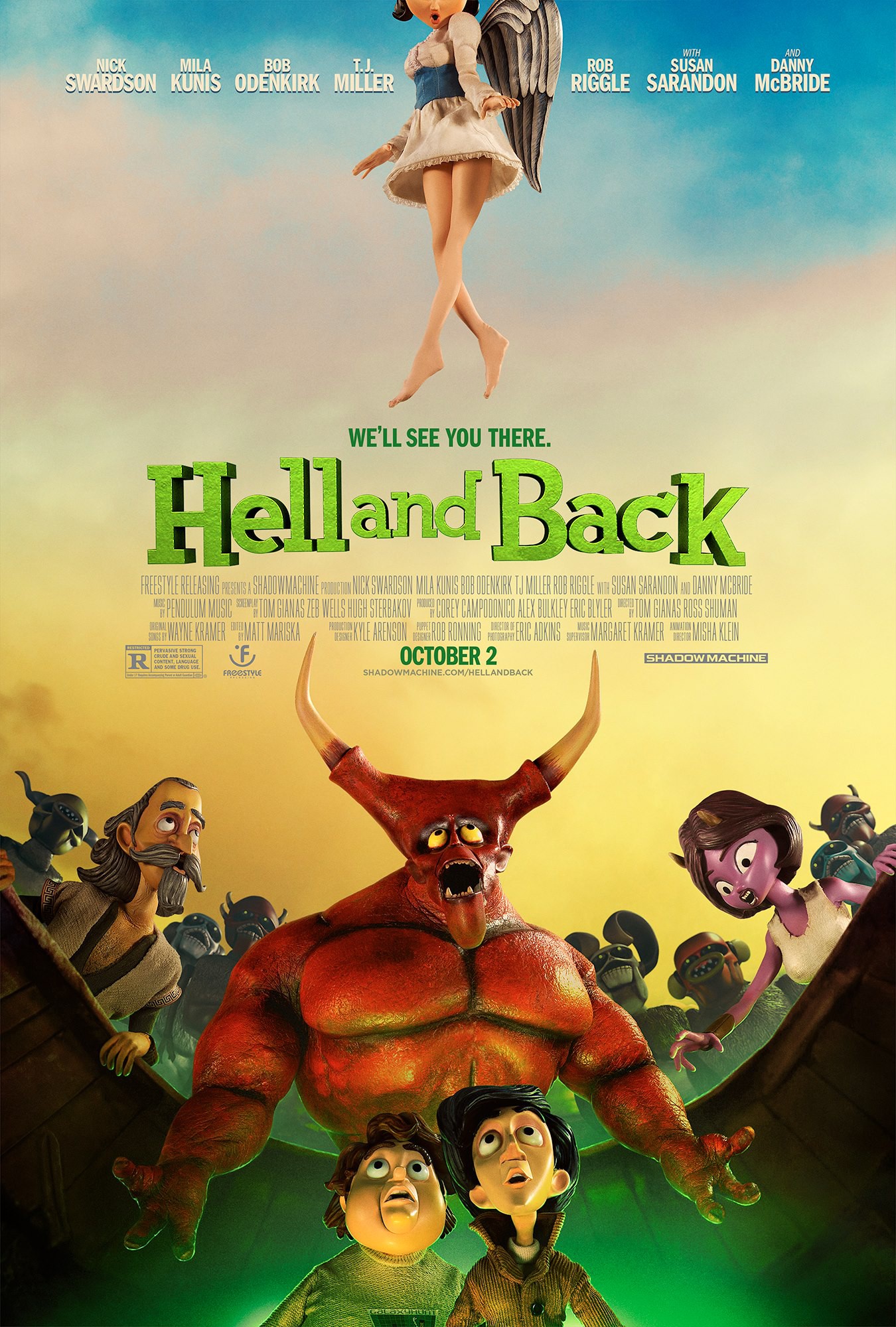 Mega Sized Movie Poster Image for Hell and Back (#9 of 9)