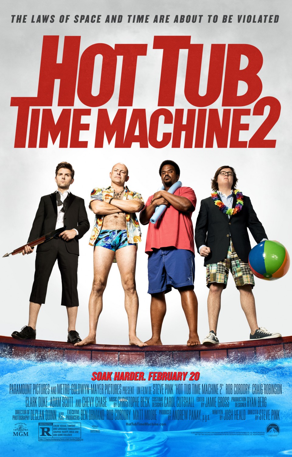 Extra Large Movie Poster Image for Hot Tub Time Machine 2 (#2 of 6)