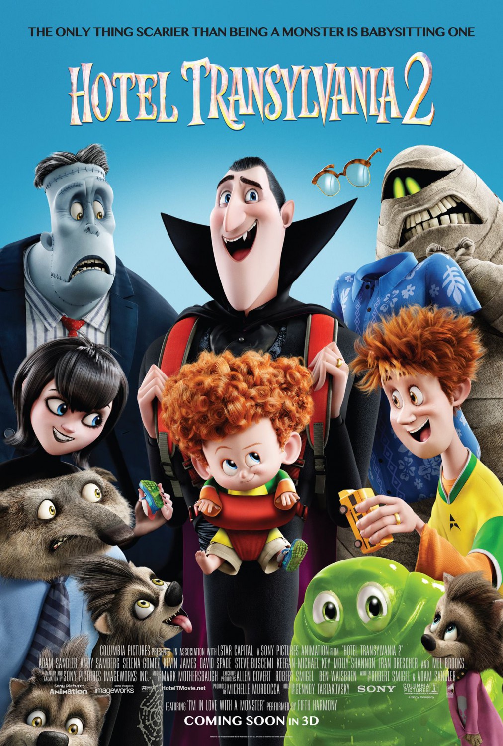 Extra Large Movie Poster Image for Hotel Transylvania 2