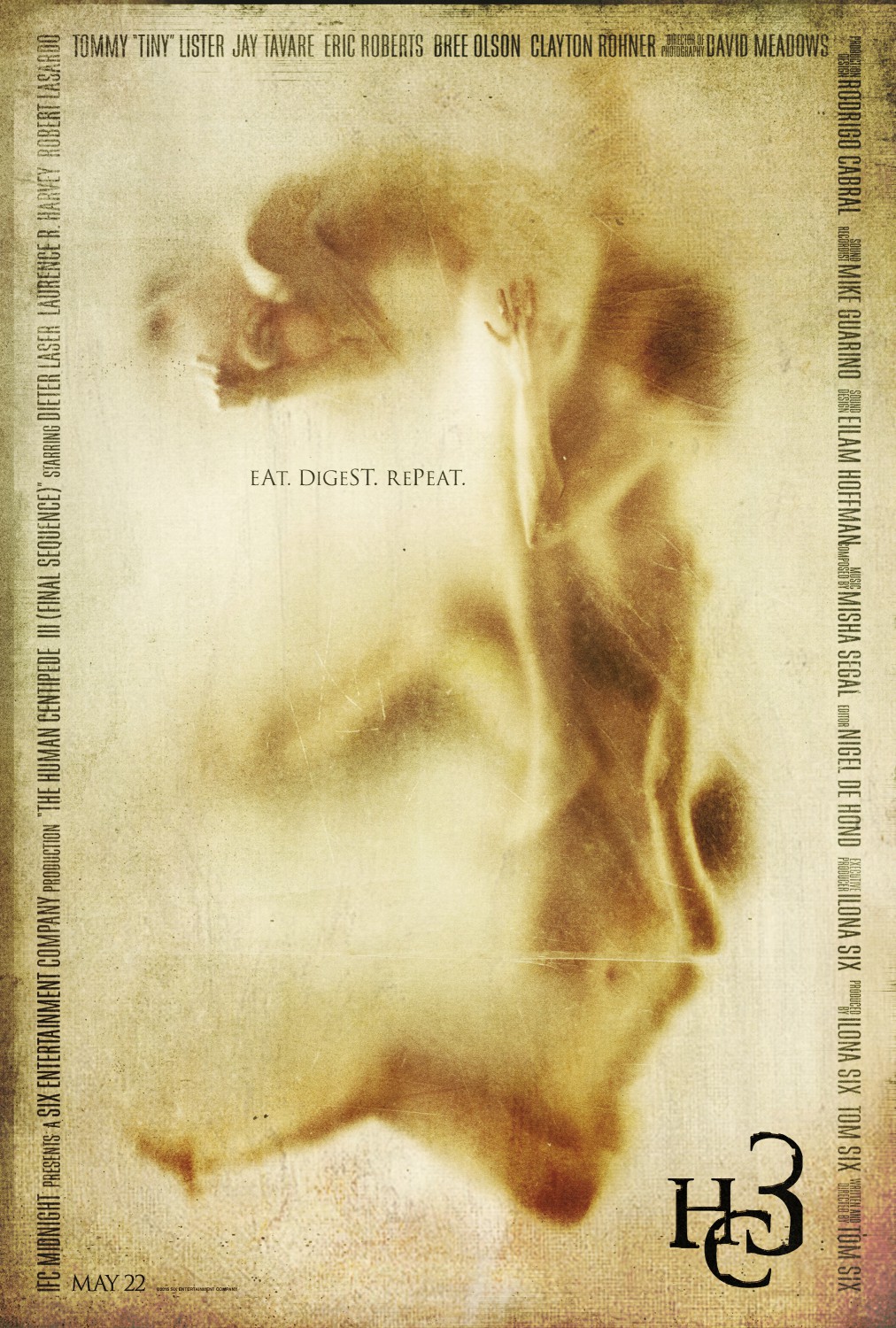 Extra Large Movie Poster Image for The Human Centipede 3 (#2 of 5)