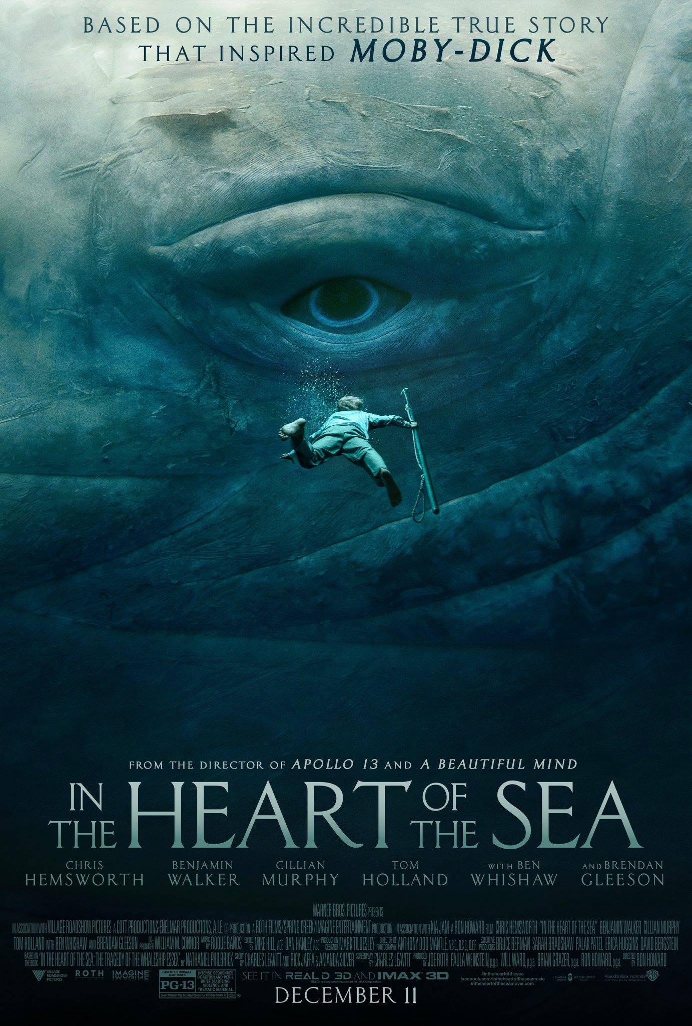 Mega Sized Movie Poster Image for In the Heart of the Sea (#4 of 5)