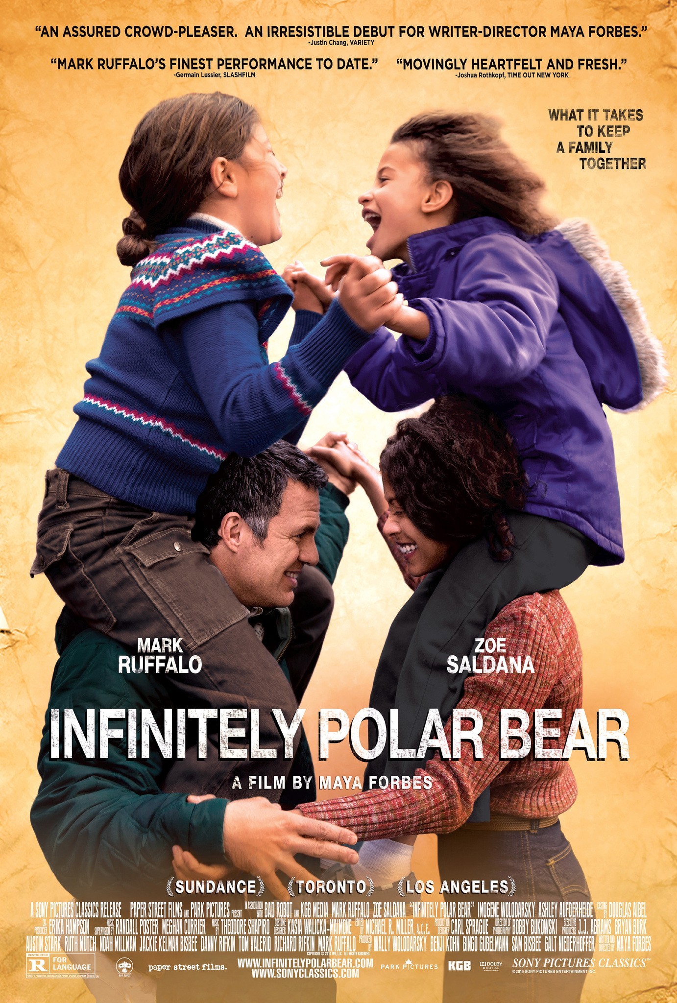 Mega Sized Movie Poster Image for Infinitely Polar Bear (#2 of 4)