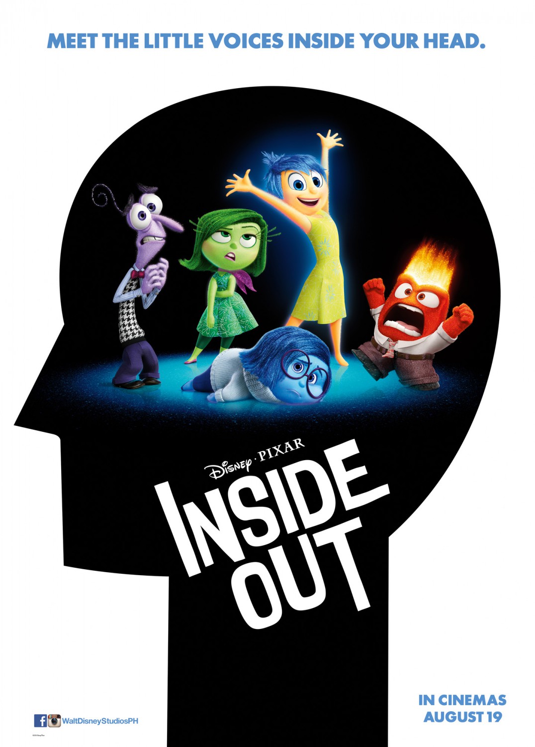 Extra Large Movie Poster Image for Inside Out (#2 of 27)