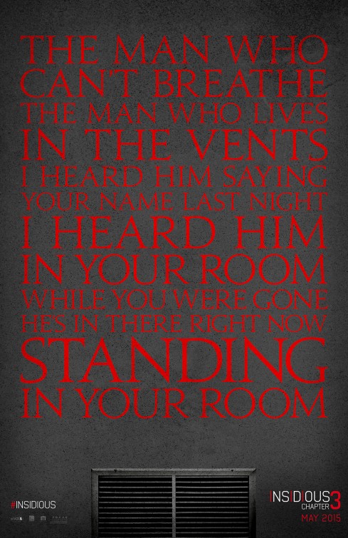 Insidious: Chapter 3 Movie Poster