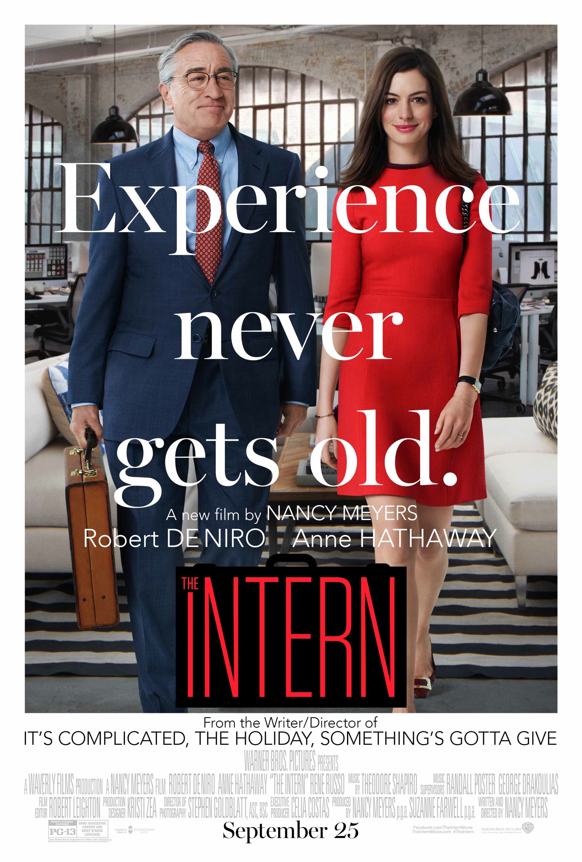 Mega Sized Movie Poster Image for The Intern 
