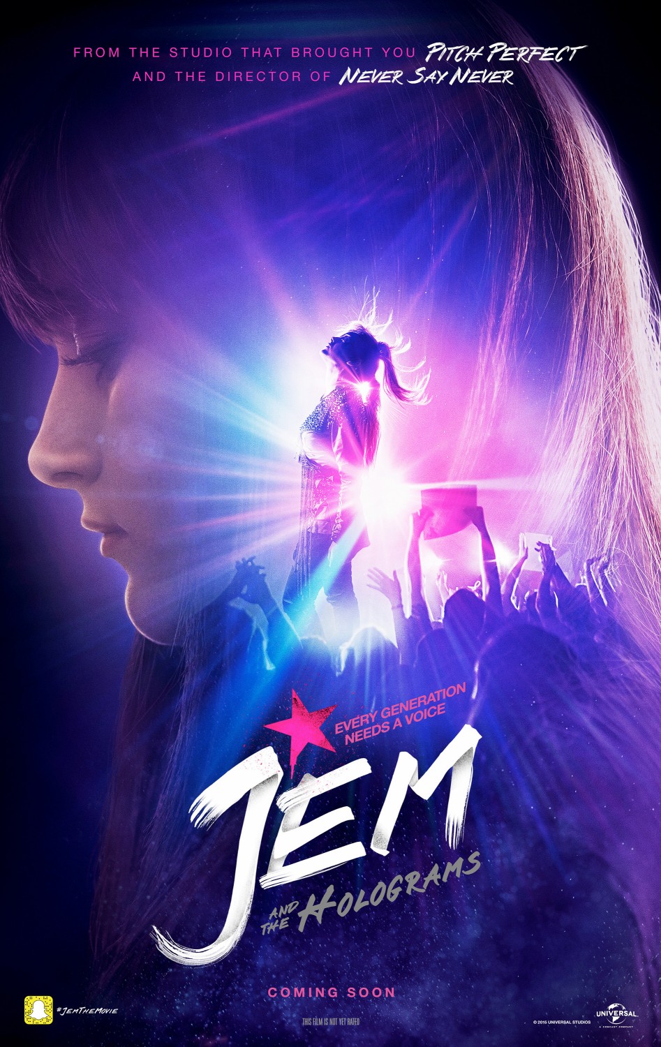 Extra Large Movie Poster Image for Jem and the Holograms 