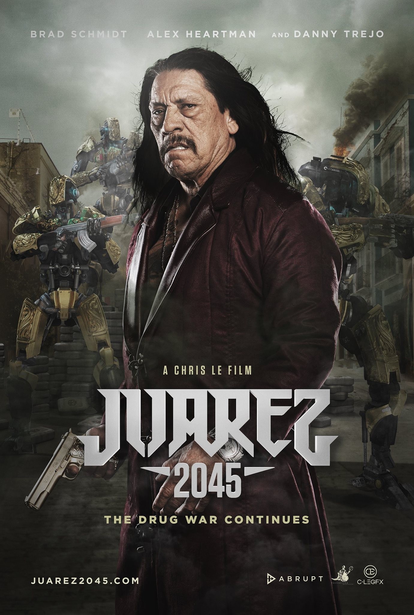 Mega Sized Movie Poster Image for Juarez 2045 (#2 of 2)