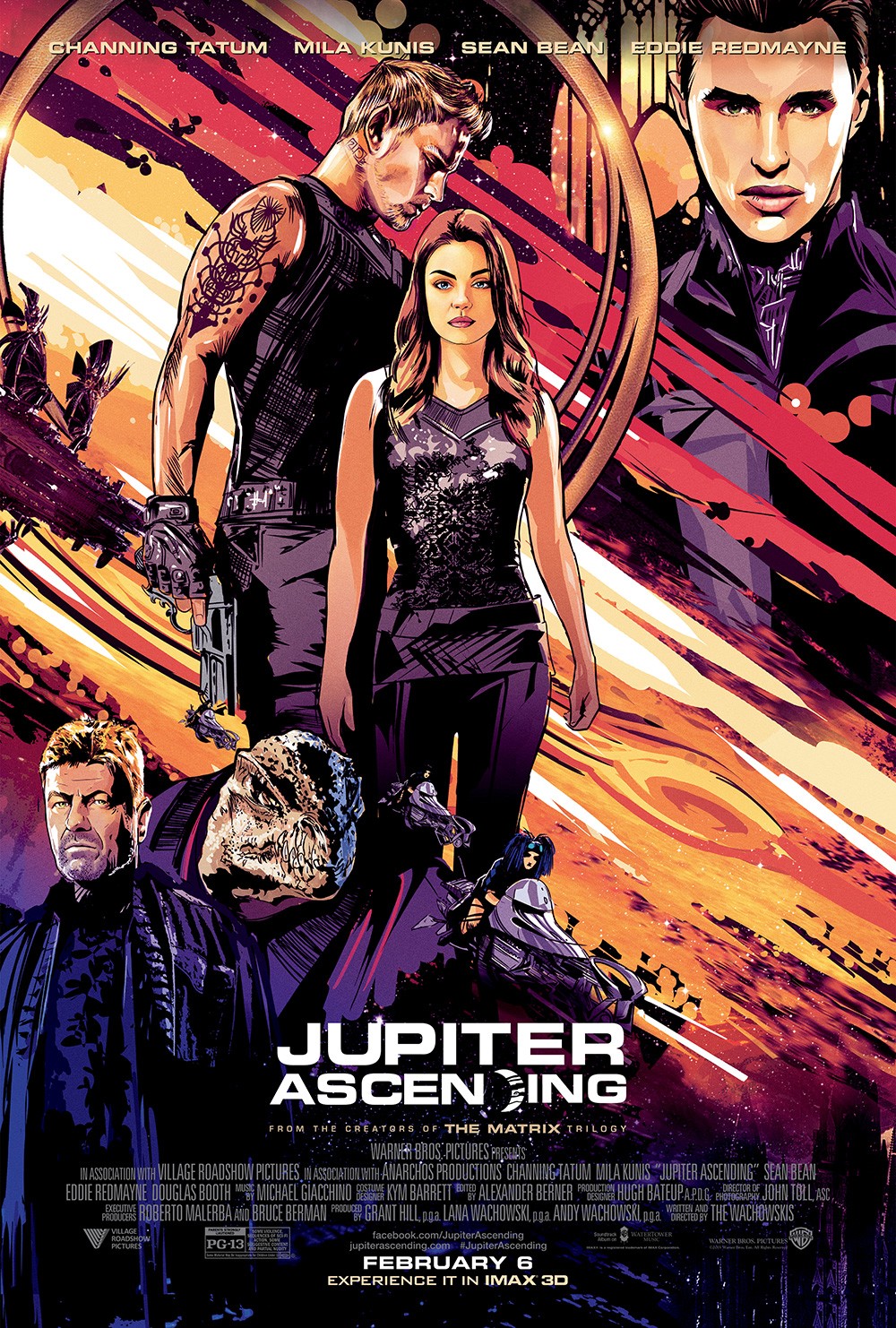 Extra Large Movie Poster Image for Jupiter Ascending (#13 of 13)