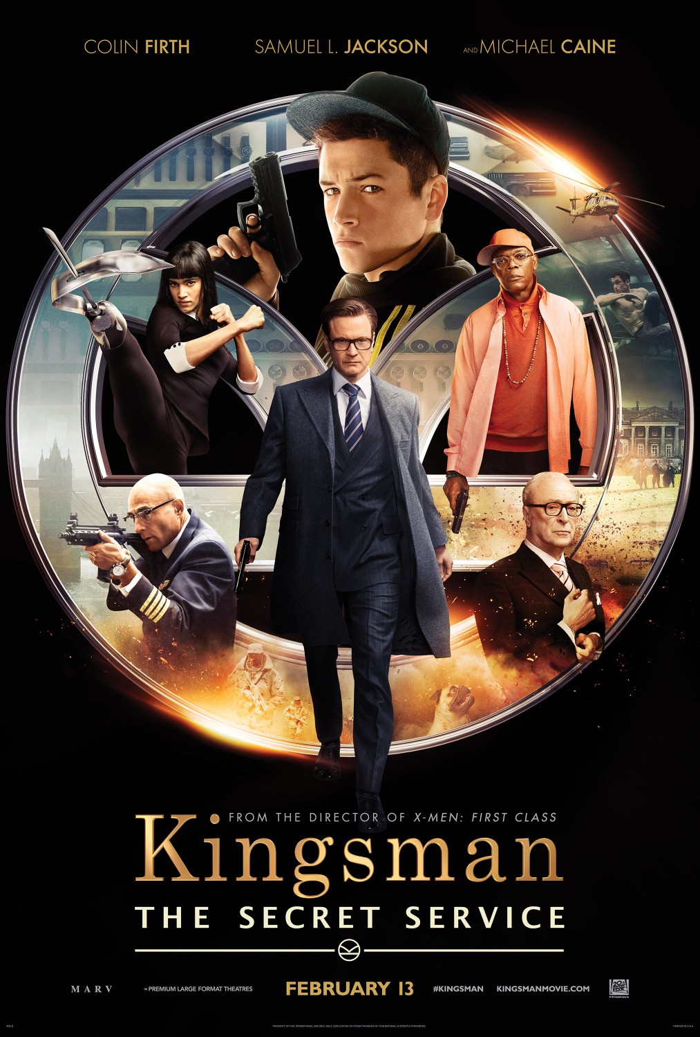 Extra Large Movie Poster Image for Kingsman: The Secret Service (#7 of 9)