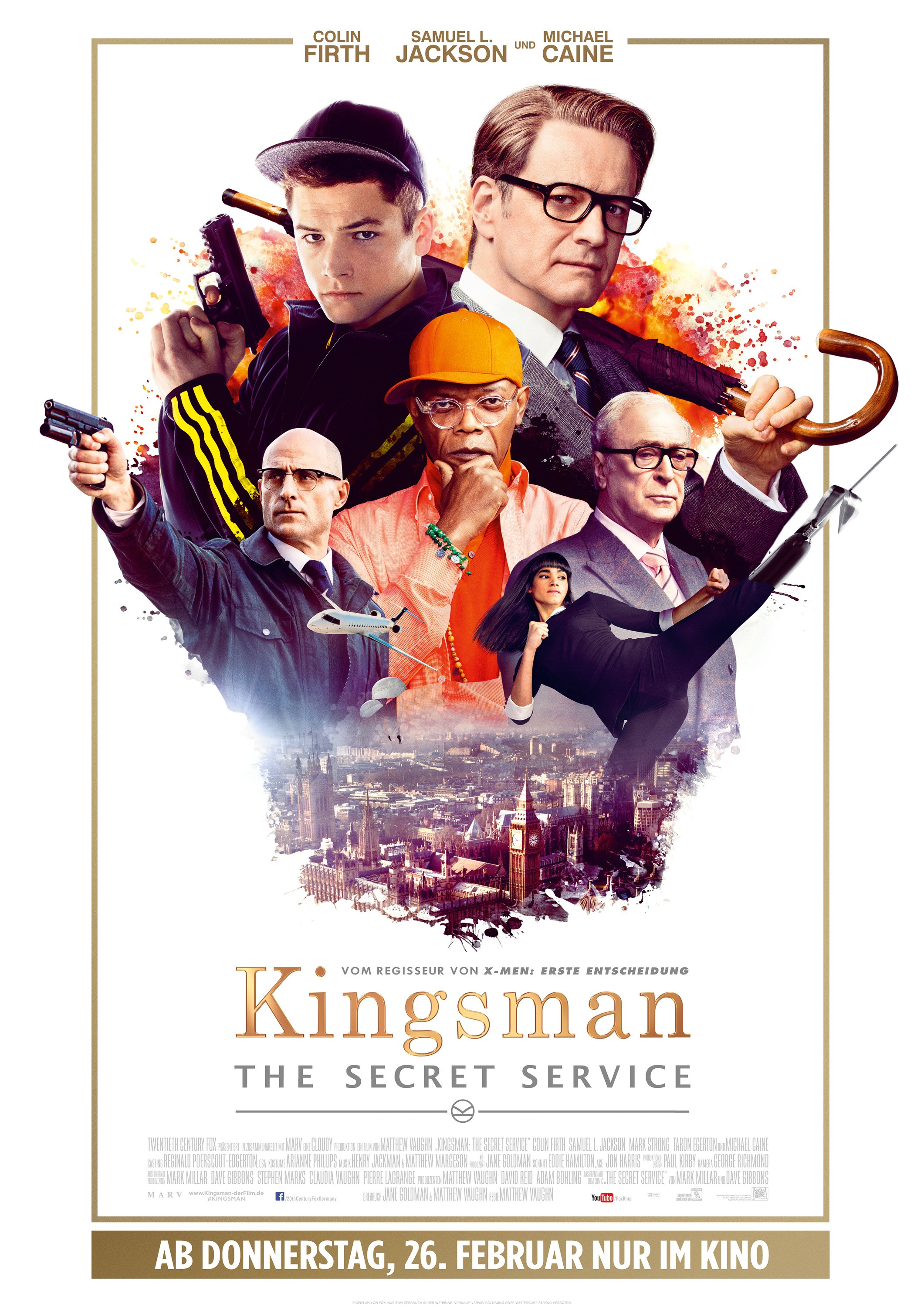 Mega Sized Movie Poster Image for Kingsman: The Secret Service (#8 of 9)