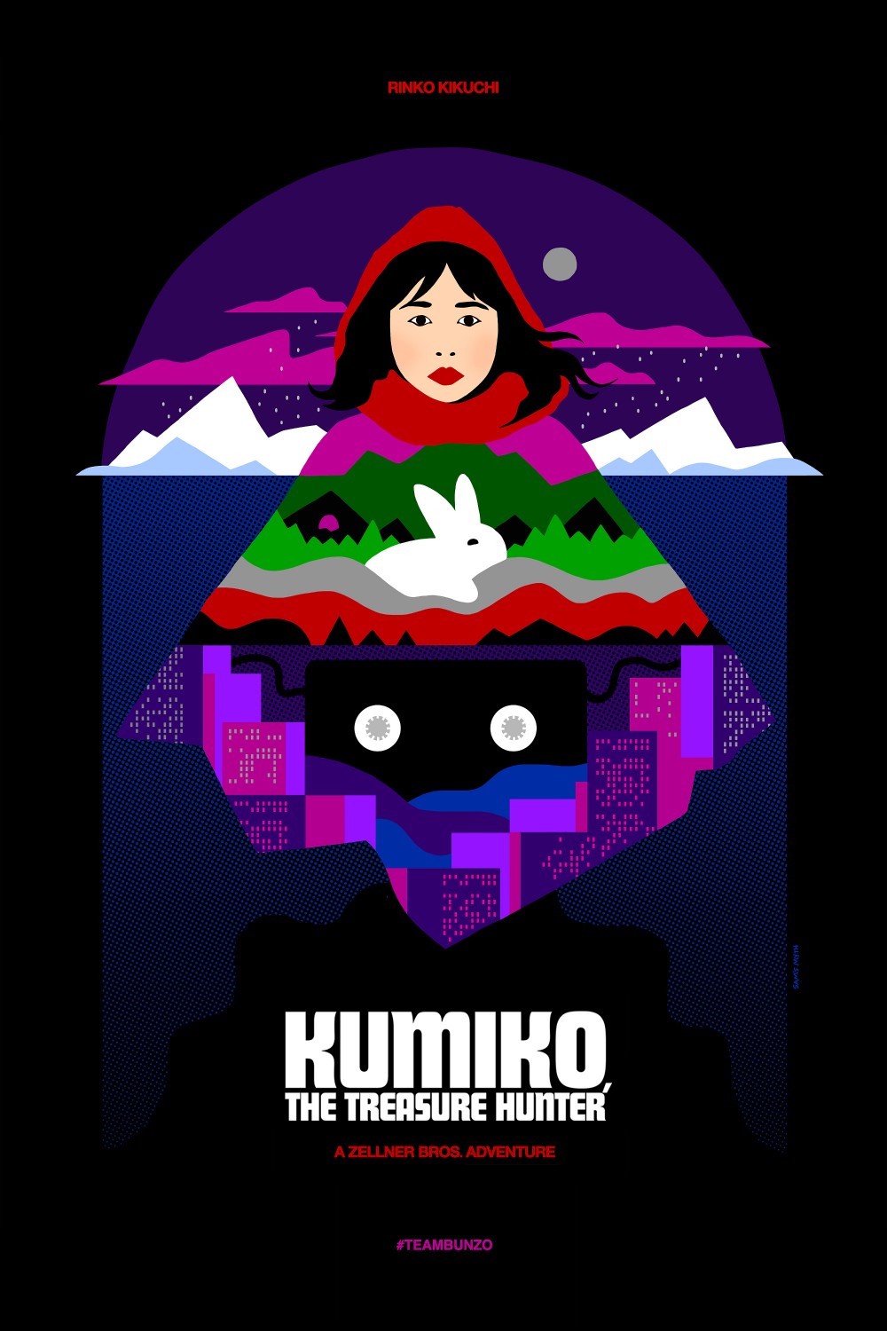 Extra Large Movie Poster Image for Kumiko, the Treasure Hunter (#1 of 2)