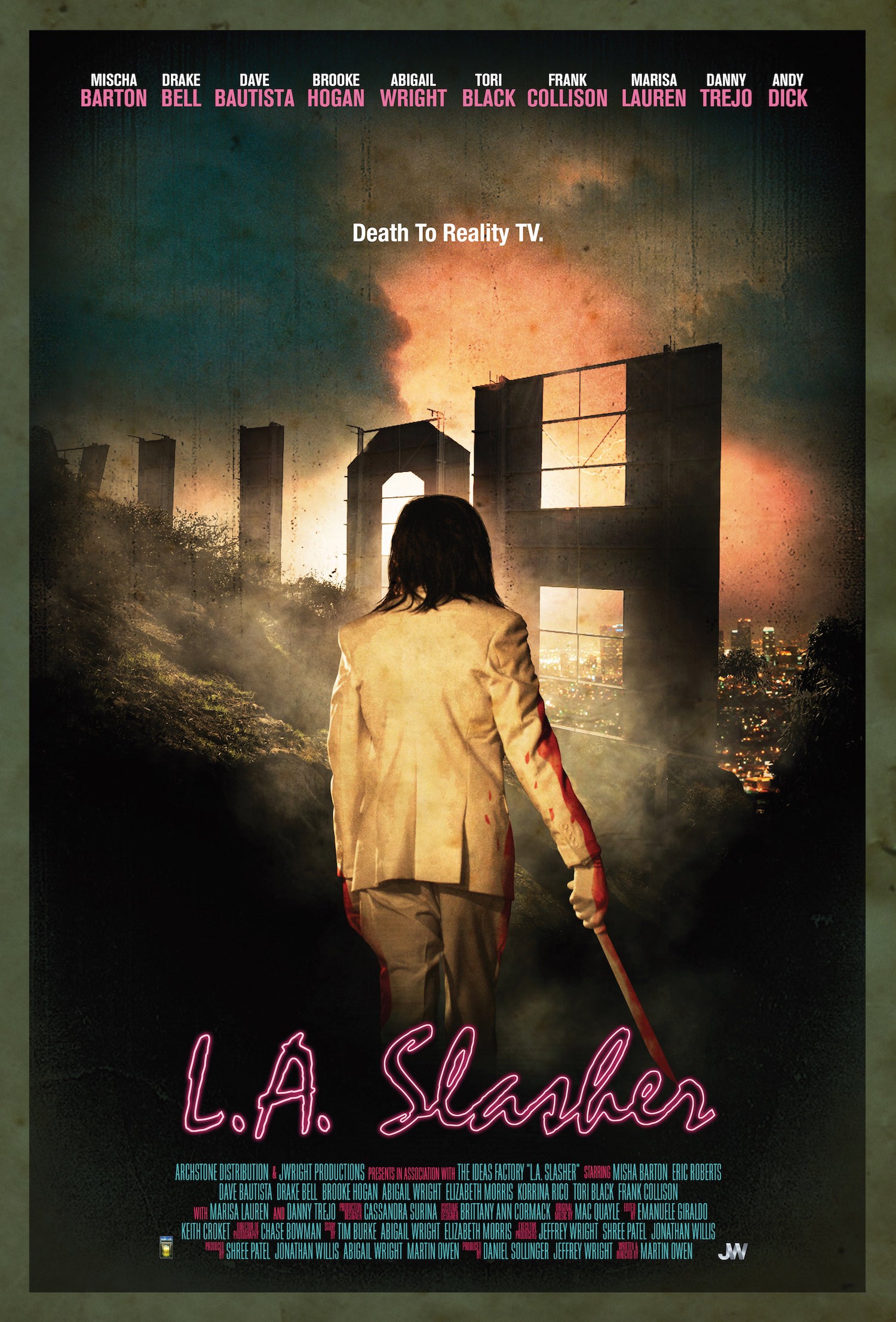 Mega Sized Movie Poster Image for L.A. Slasher (#2 of 2)