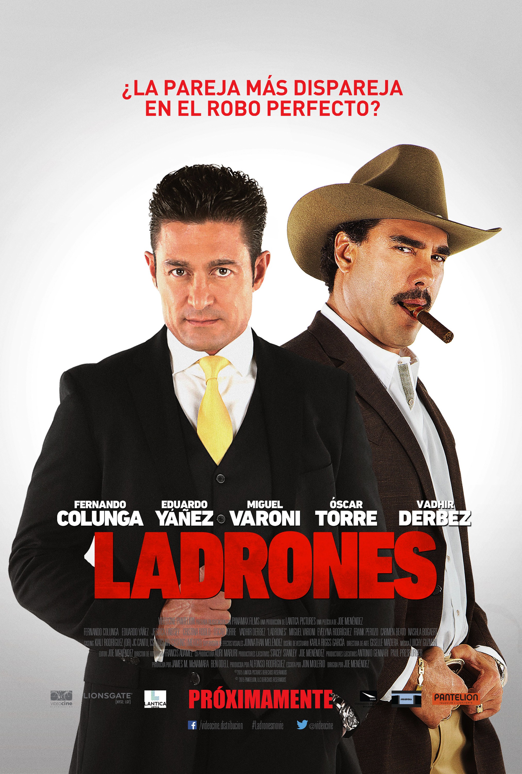 Mega Sized Movie Poster Image for Ladrones 