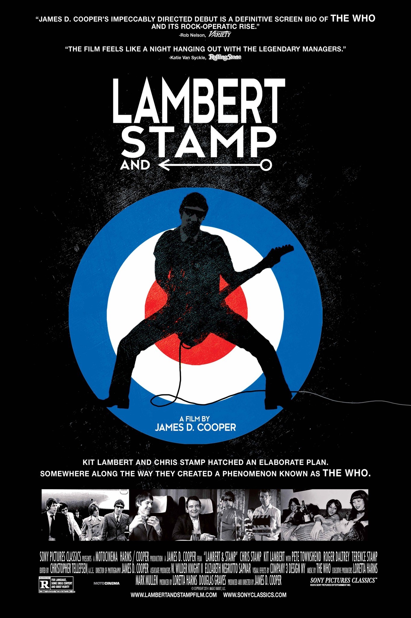 Mega Sized Movie Poster Image for Lambert & Stamp 