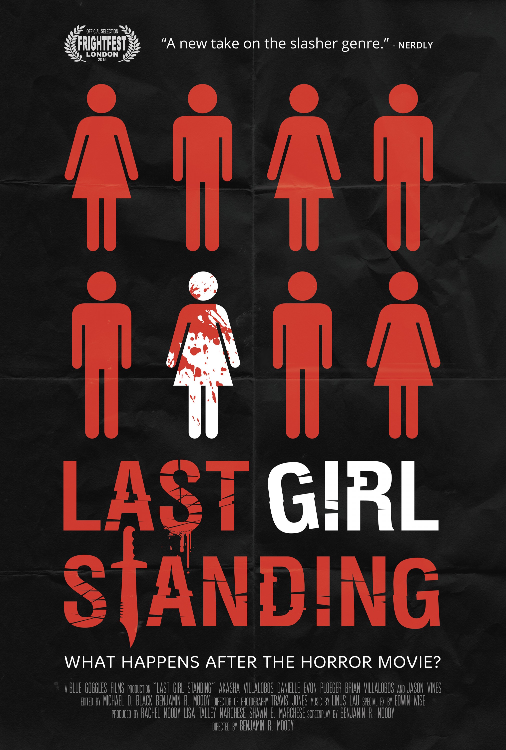 Mega Sized Movie Poster Image for Last Girl Standing 