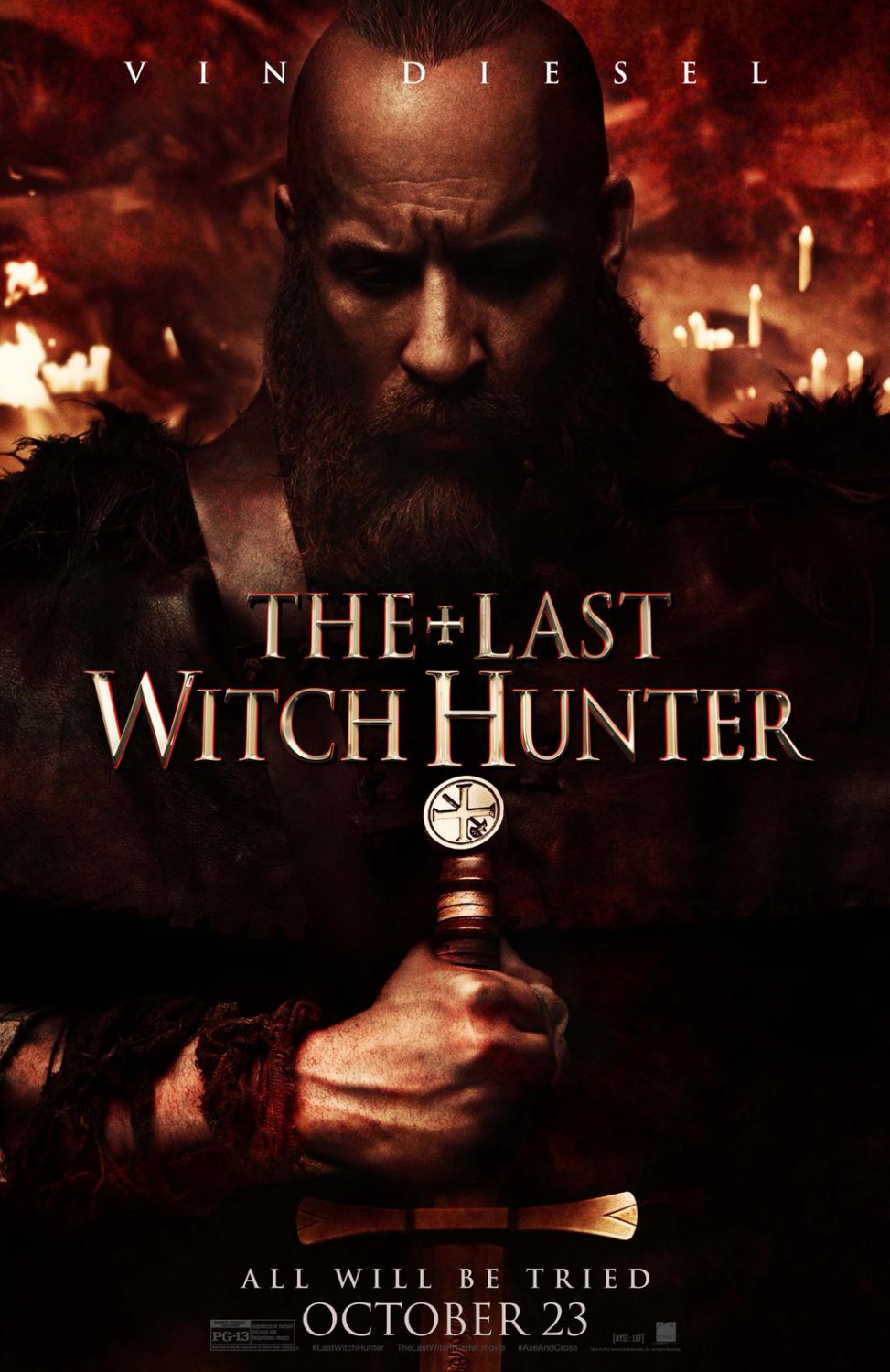 Extra Large Movie Poster Image for The Last Witch Hunter (#11 of 17)