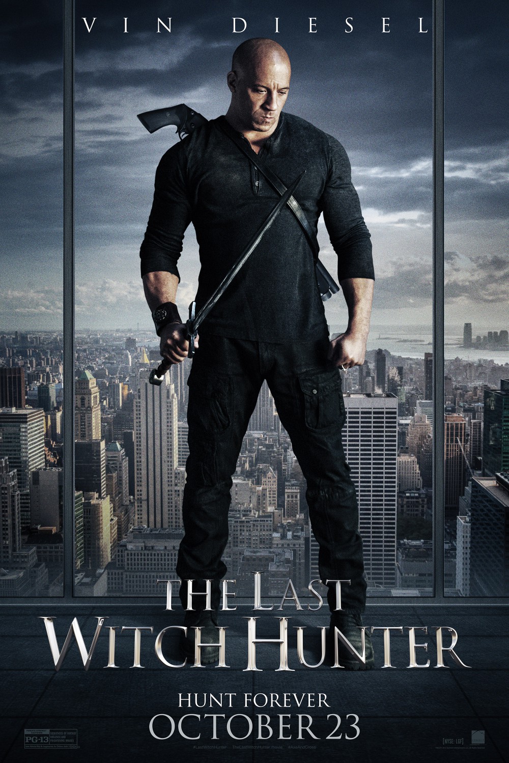 Extra Large Movie Poster Image for The Last Witch Hunter (#15 of 17)