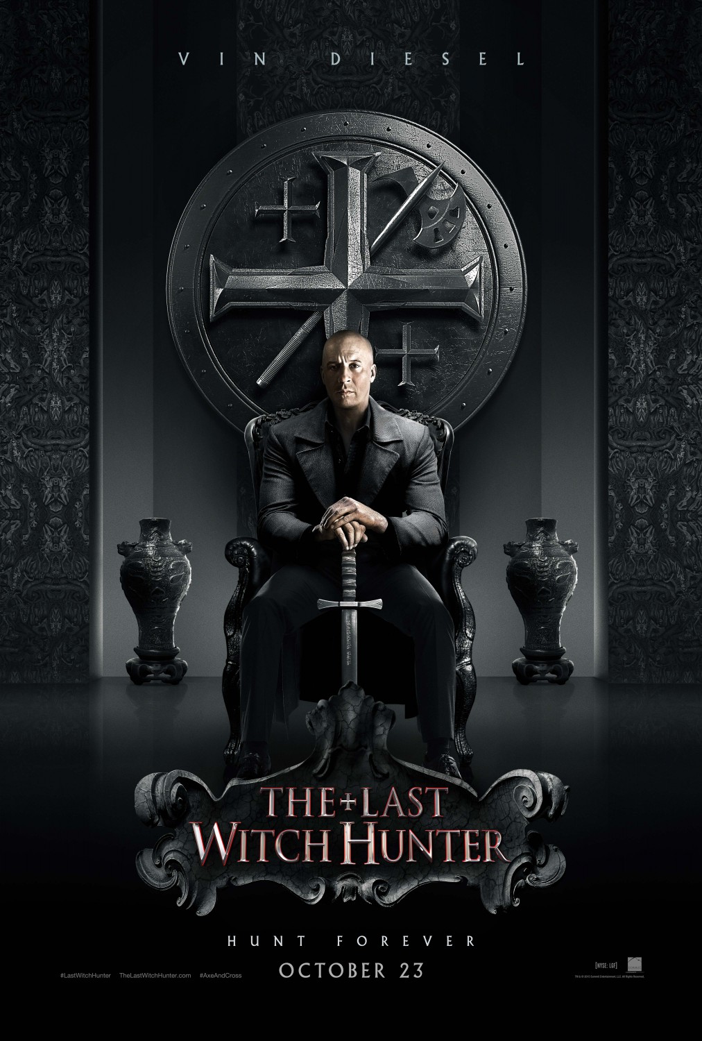 Extra Large Movie Poster Image for The Last Witch Hunter (#3 of 17)