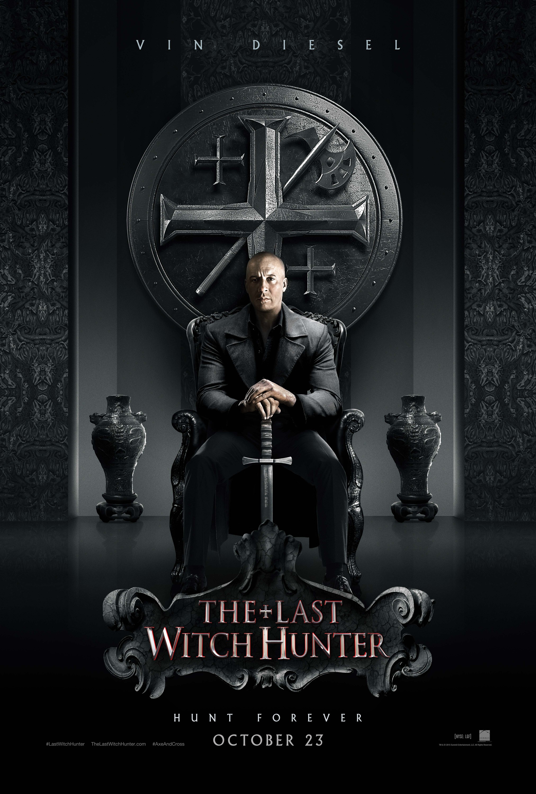 Mega Sized Movie Poster Image for The Last Witch Hunter (#3 of 17)