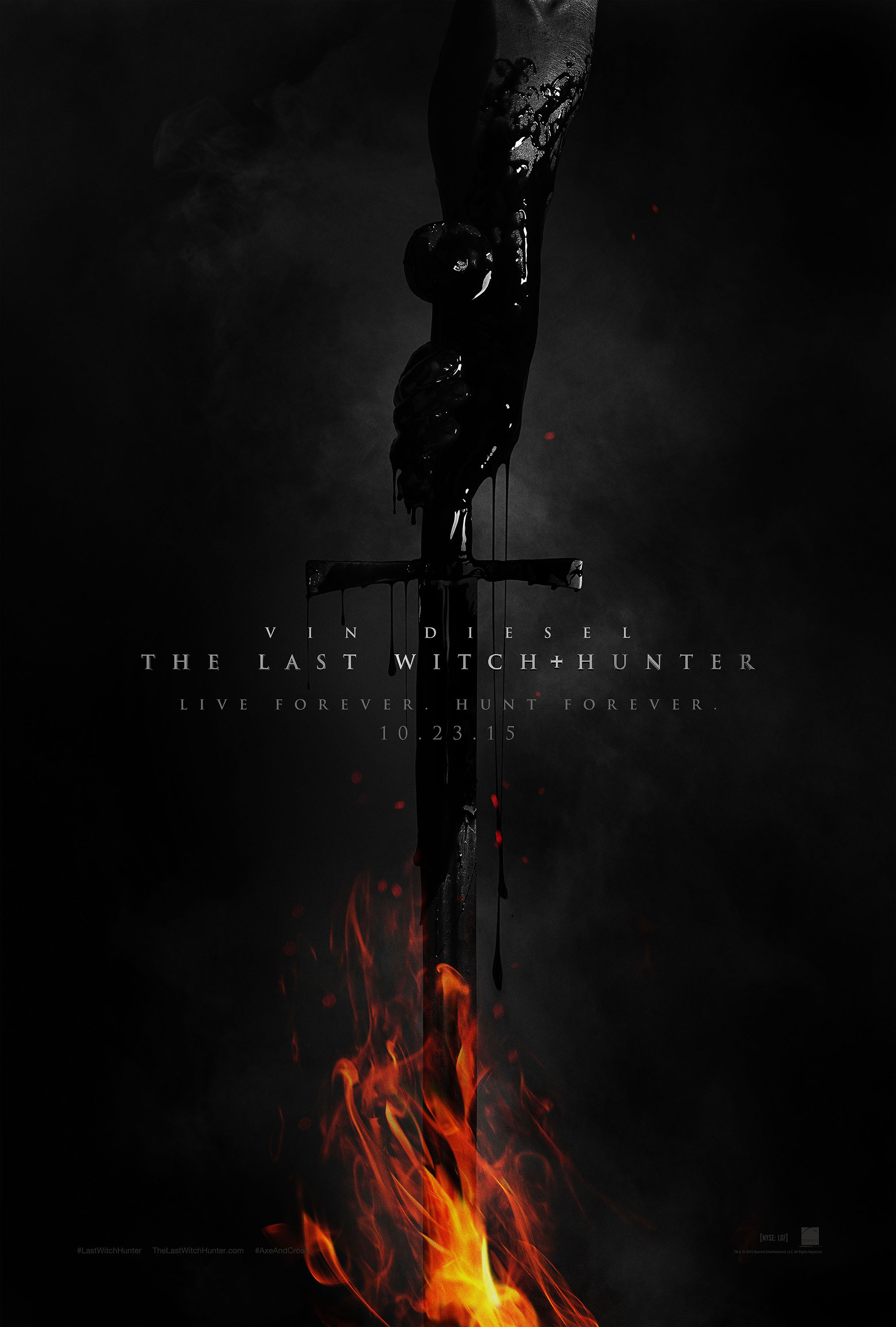 Mega Sized Movie Poster Image for The Last Witch Hunter (#1 of 17)