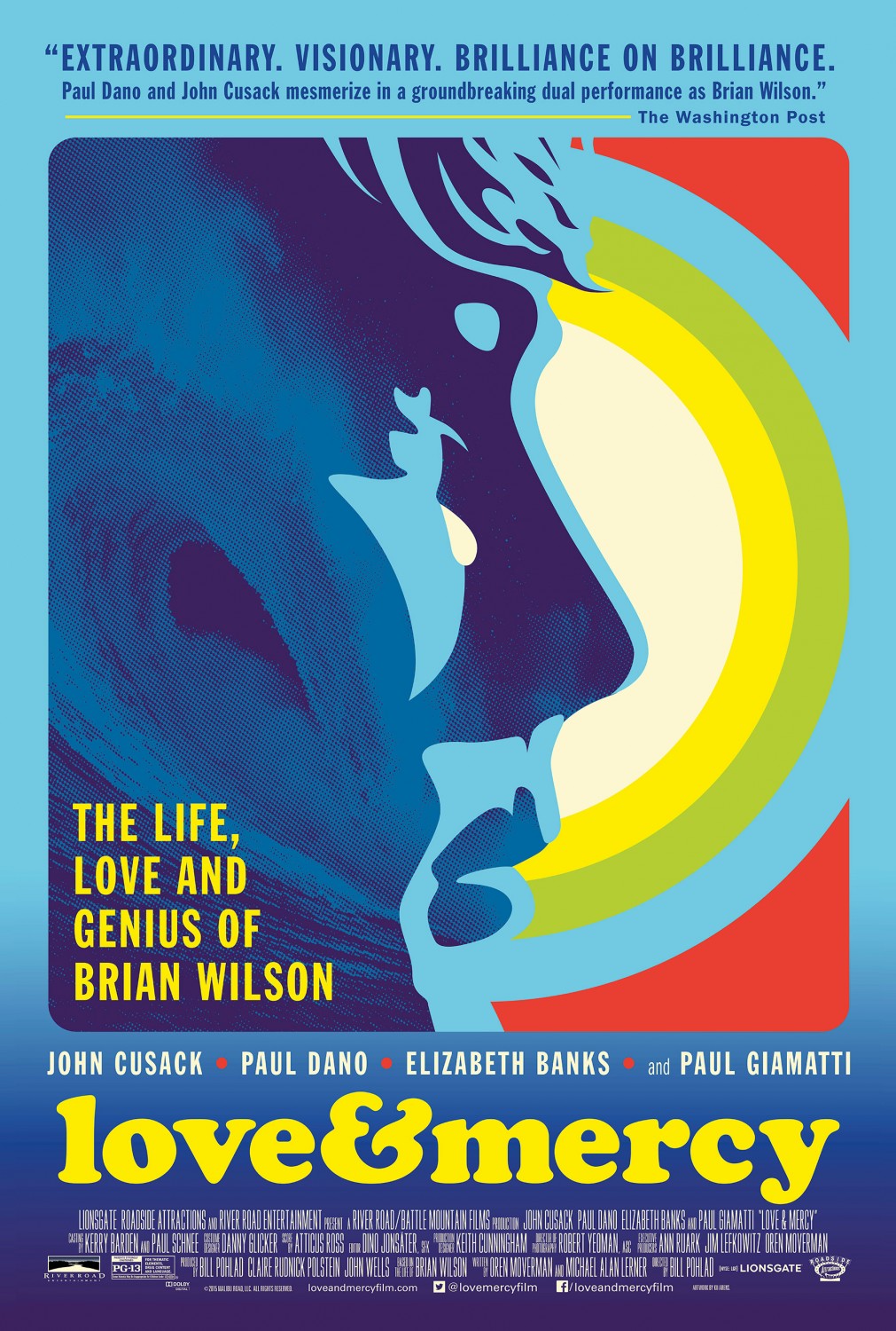Extra Large Movie Poster Image for Love & Mercy (#1 of 4)