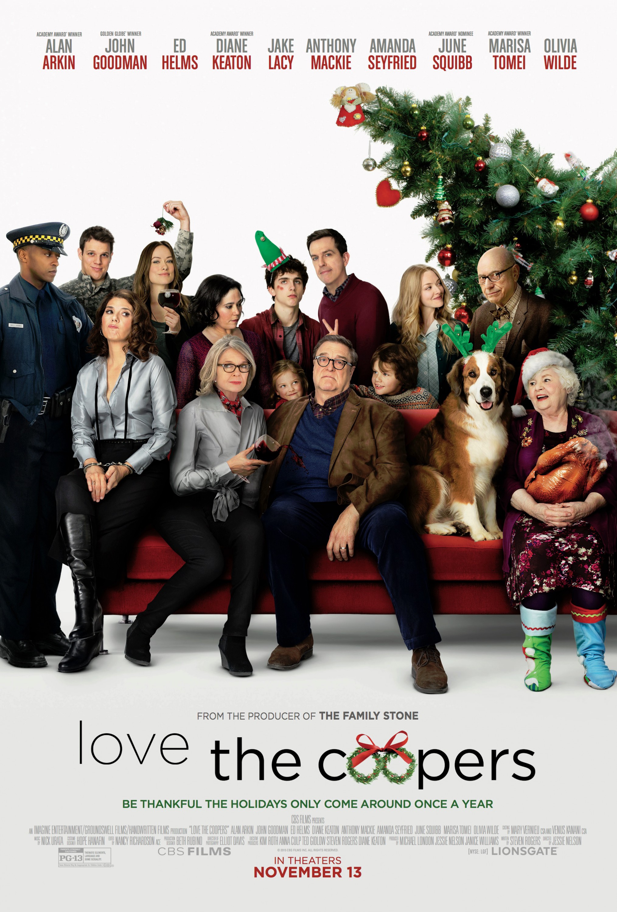 Mega Sized Movie Poster Image for Love the Coopers (#3 of 6)