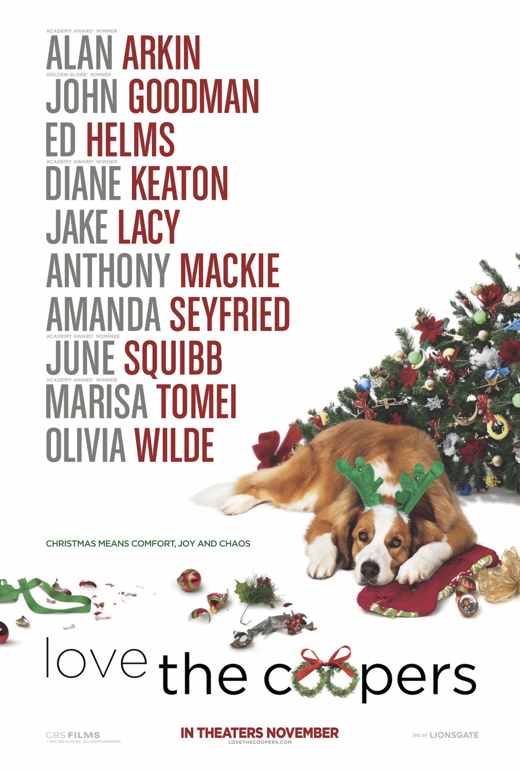 Extra Large Movie Poster Image for Love the Coopers (#1 of 6)