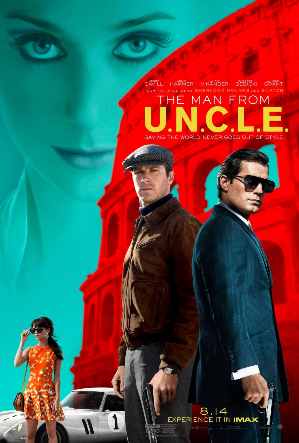 Extra Large Movie Poster Image for The Man from U.N.C.L.E. (#2 of 8)