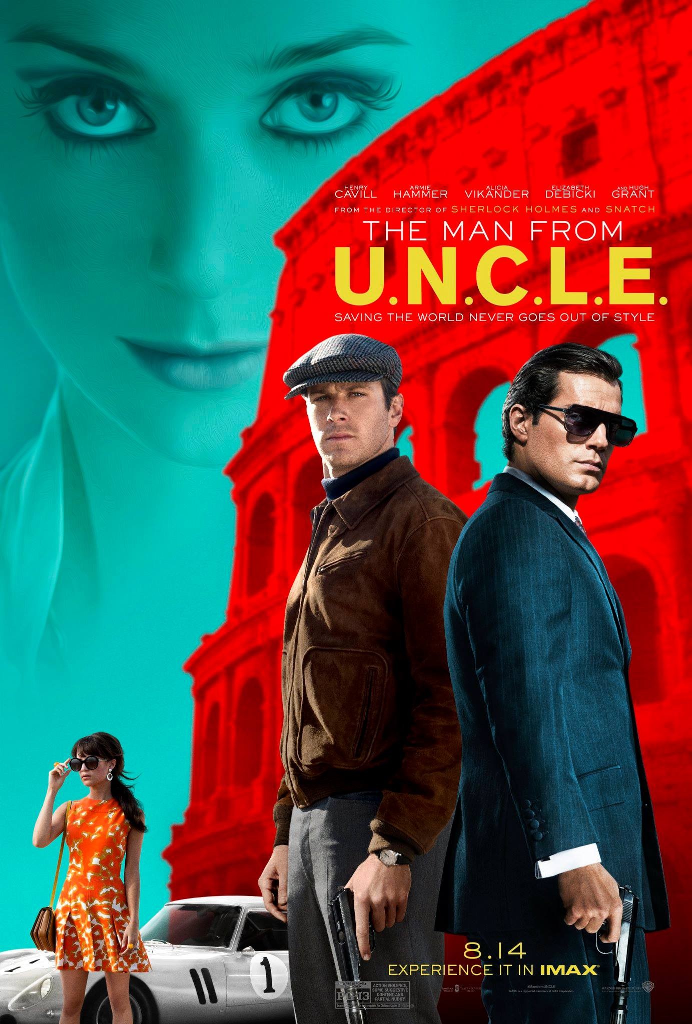 Mega Sized Movie Poster Image for The Man from U.N.C.L.E. (#2 of 8)