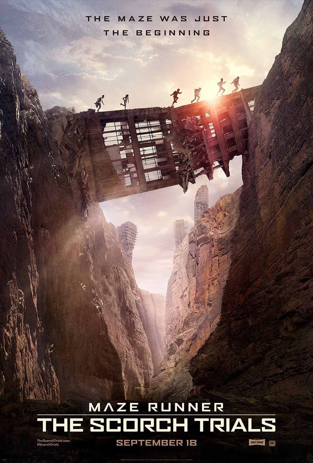 Extra Large Movie Poster Image for Maze Runner: The Scorch Trials (#2 of 19)