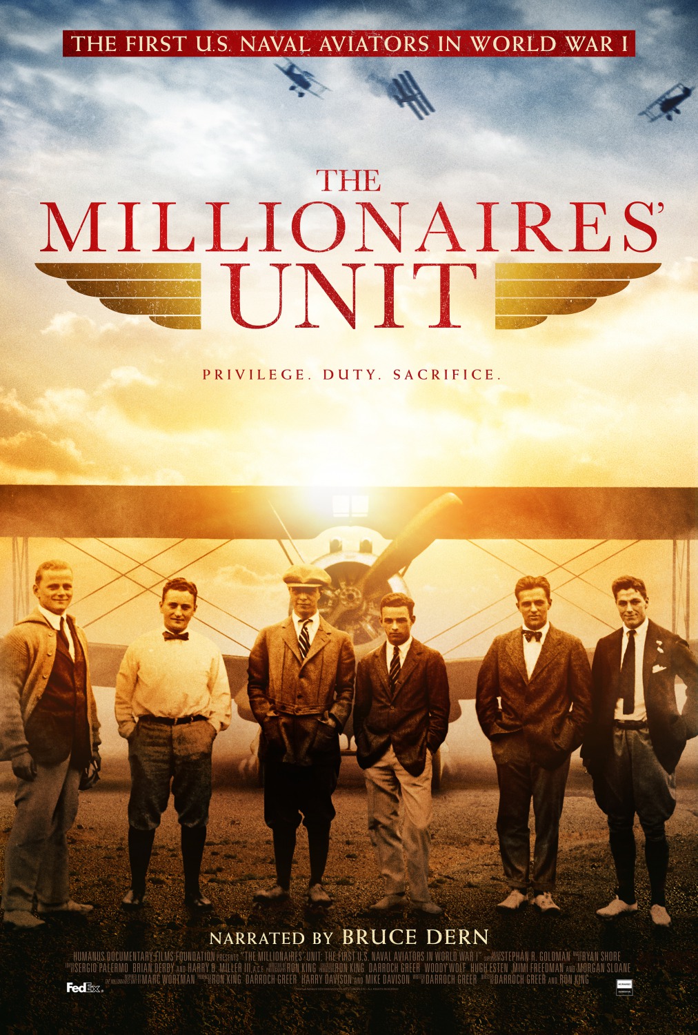 Extra Large Movie Poster Image for The Millionaires' Unit 