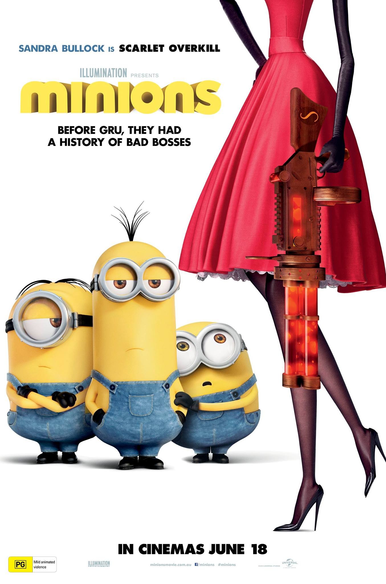 Mega Sized Movie Poster Image for Minions (#3 of 19)