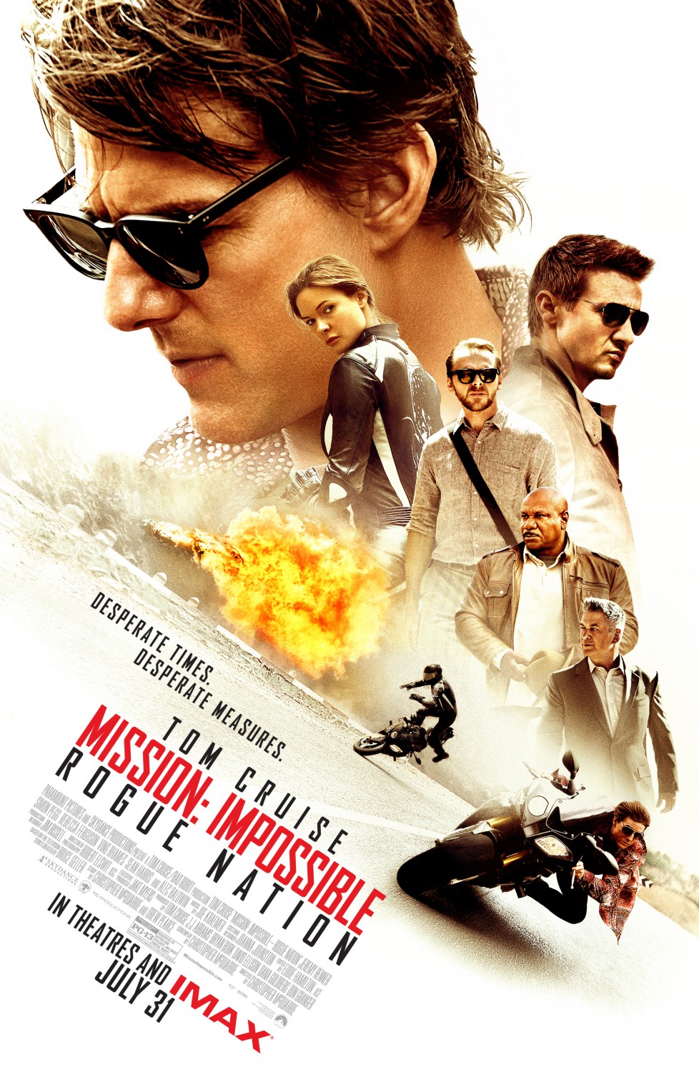 Extra Large Movie Poster Image for Mission: Impossible - Rogue Nation (#9 of 15)