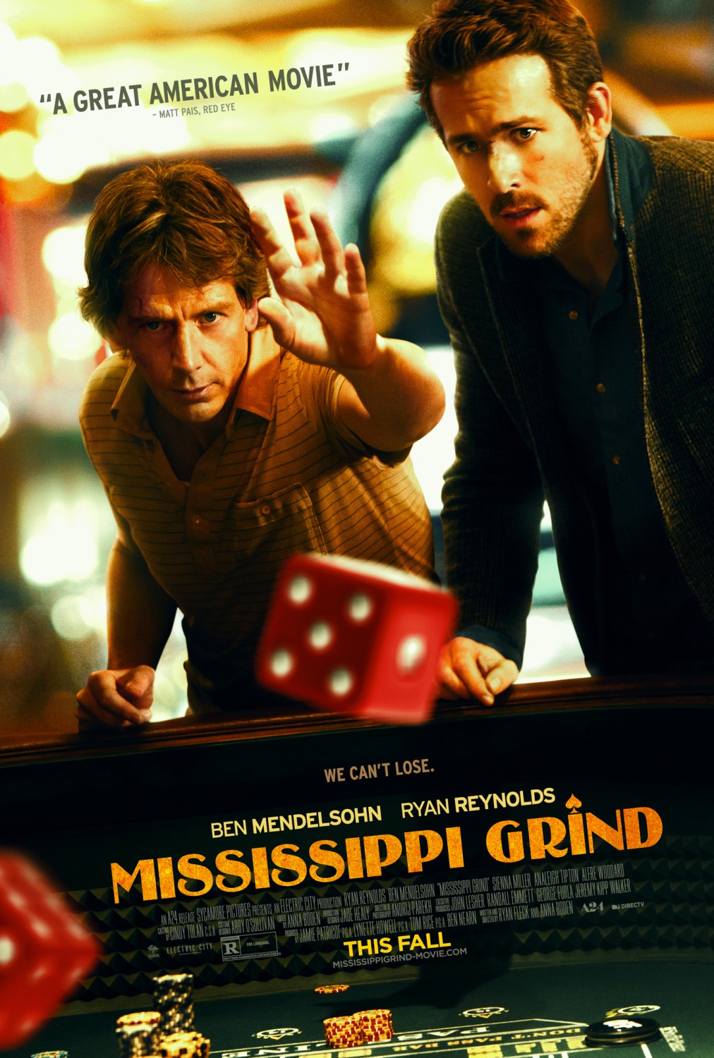 Extra Large Movie Poster Image for Mississippi Grind 