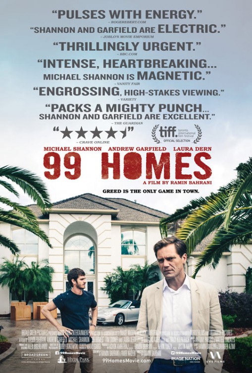 99 Homes Movie Poster